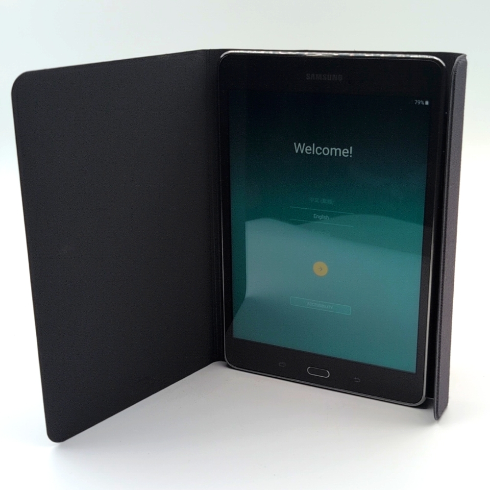 Samsung  Galaxy Tab 8 Tablet with Grey Cover